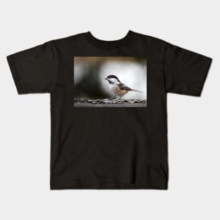 Perky Chickadee Kids T-Shirt